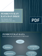 Materi 7 Pembentukan Kata Dan Diksi