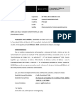 Exp. 29463-2014 Apersonamiento, Oposición A Medida Cautelar y Otros