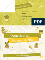 Depresiasi Dan Penurunan Nilaii