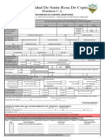 Formulario Unico para La Apertura de Negocio y Renovacion de Permisos de Operacion