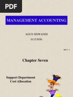 07 Support Department Cost Allocation