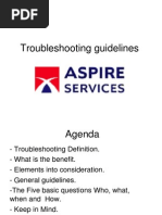 Troubleshooting Guidelines