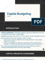 Capital Budgeting W VOICE