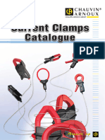 Chauvin Arnoux Current Clamps Catalogue