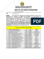 Ot #204 - 2023 Personal Seleccionado Curso Policia Montada y Curso Capacitacion Contra La Delincuencia Comun de Jovenes en Riesgo.