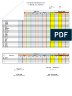 DAFTAR NILAI PENGETAHUAN PAS PPKN