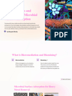 Bioremediation and Biomining Via Microbial Surface Adsorption