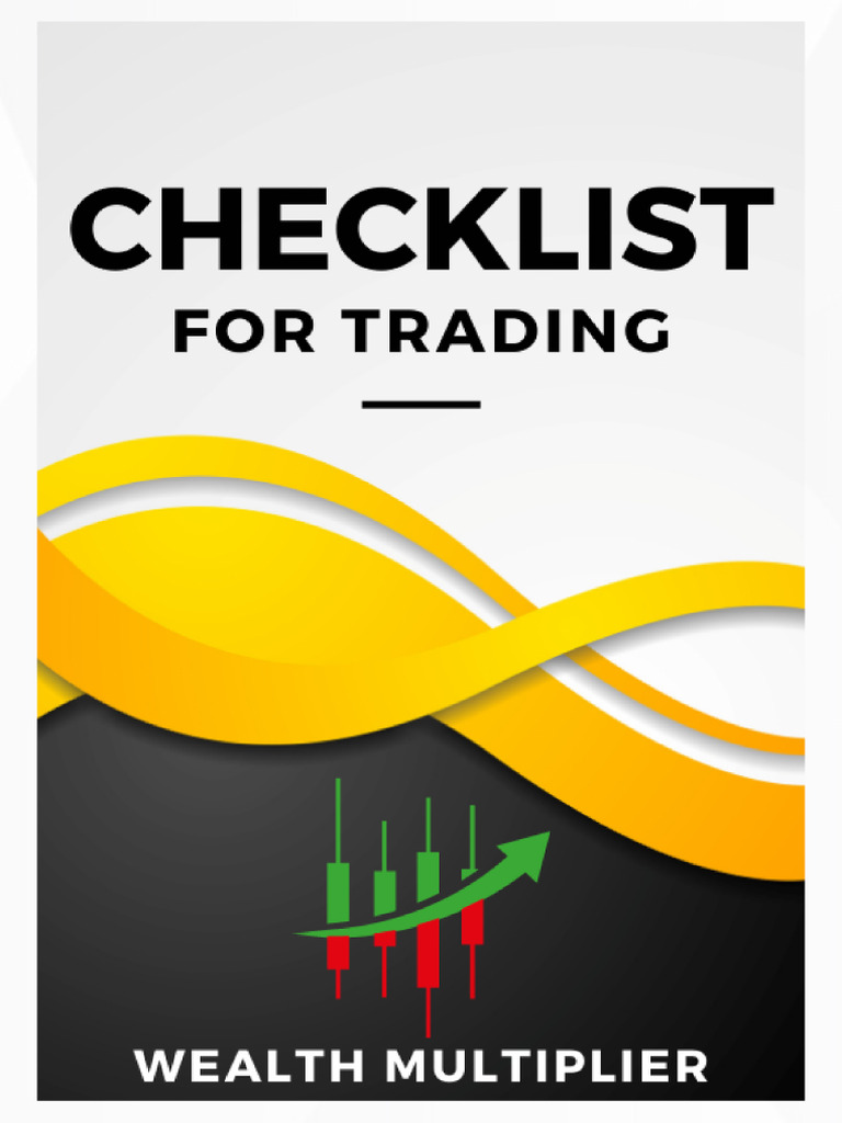 New Checklist For Trading PDF Risk