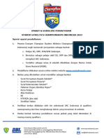 Syarat Pendaftaran SAC Indonesia 2023