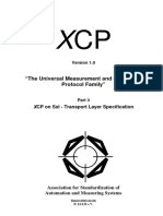 XCP - Part 3 - Transport Layer Specification XCP On SxI - 1.0