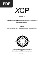 XCP - Part 3 - Transport Layer Specification XCP On Ethernet (TCP - IP and UDP - IP) - 1.0