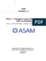 ASAM XCP Part3 Transport Layer Specification XCPonFlexRay V1 1 0