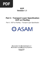 ASAM XCP Part3 Transport Layer Specification XCPonFlexRay V1 1 0