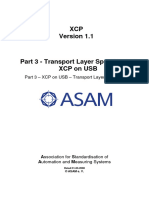 ASAM - XCP - Part3 Transport Layer Specification - XCPonUSB - V1 1 0