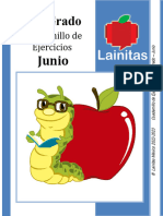 1er Grado - Cuadernillo de Ejercicios Junio (2022-2023)