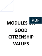 Good Citizenship Values1