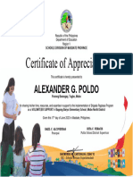 2023 BP Certificate For Donor Reader Support