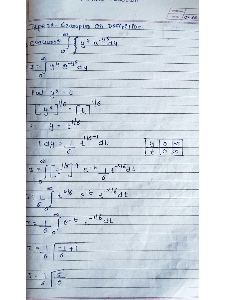 Gamma function pdf