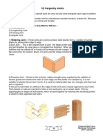 2) Carpentry Types of Joints