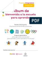 Álbum de Bienvenida A La Escuela (Editable) (1) - 042120