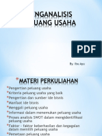 Analisis Peluang Bisnis