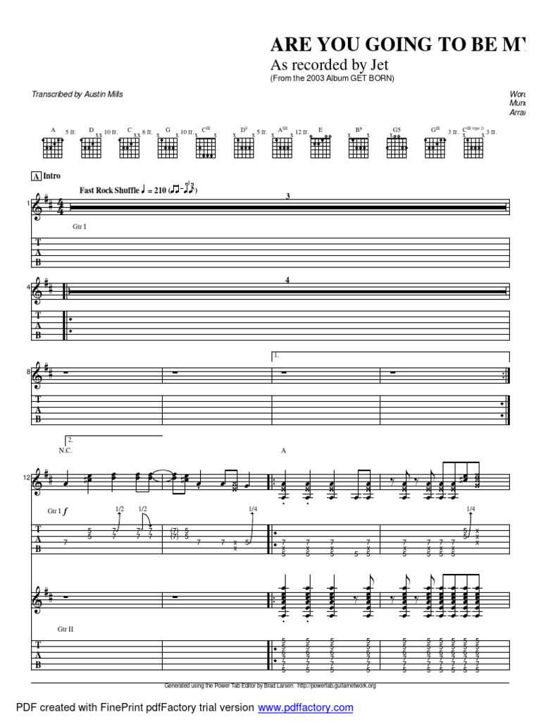 jet-are-you-going-to-be-my-girl-guitar-pdf
