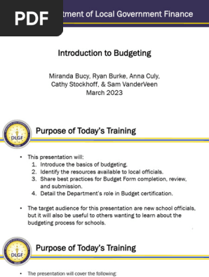 230314-Bucy-Burke-Presentation-Introduction-to-Budgeting