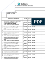 Ficha Acompanhando Análises Clinicas