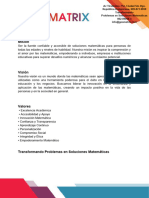 Informe Empresarial de Geomatrix