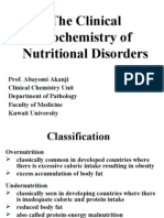 Lecture 32 - Nutritional Disorders