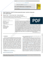 LFC of Multiarea Power System Using GWO