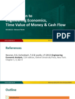 W1-2. Introduction To Engineering Economics, Time Value of Money and Cash Flow