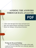 Chapter 4FINDING THE ANSWERS THRU DATA COLLECTION