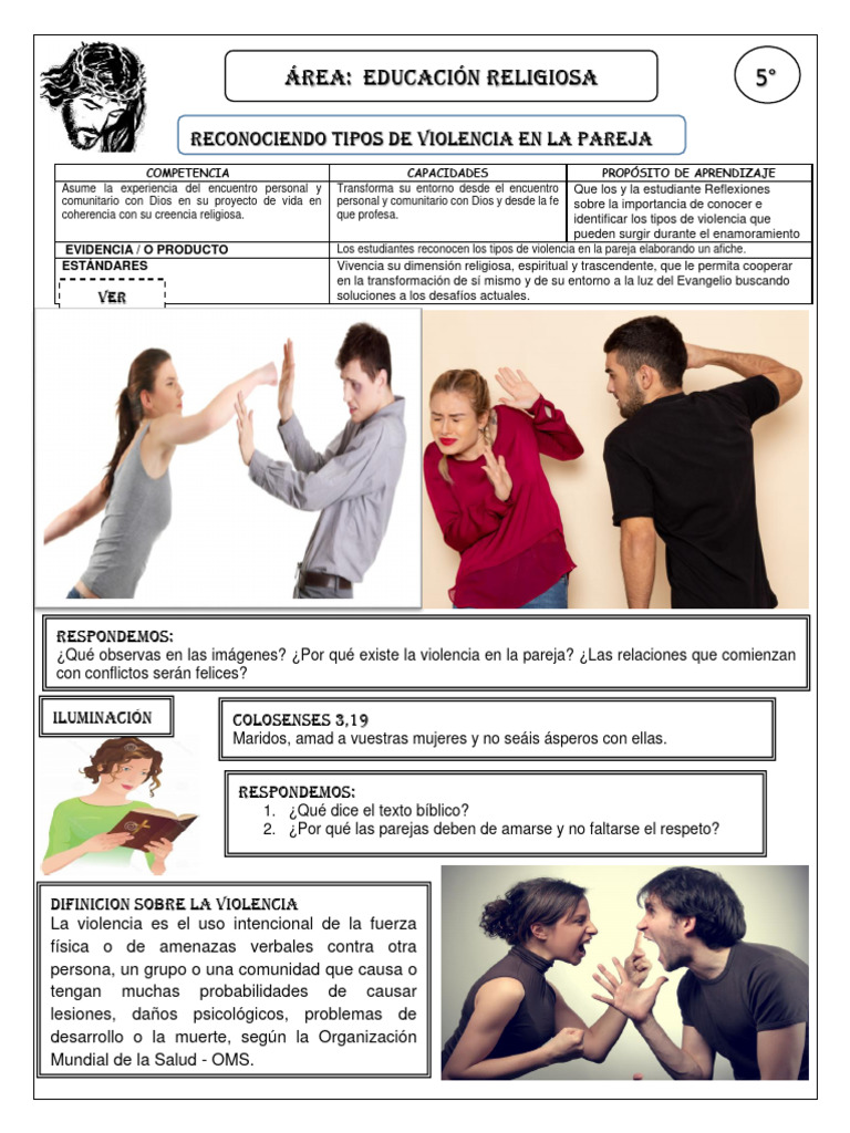 Reconocemos Tipos de Violencia en La Pareja | PDF | Violencia | Sicología