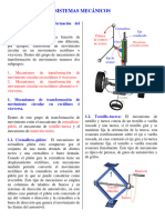 Cuarta Lectura Sistemas Mecanicos