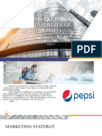 Marketing Statergies of Pepsico