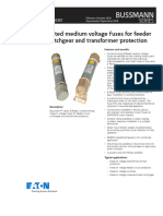 Bus Ele Ds 10351 MV Fuses e Rated 5 5kv