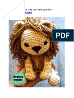 Lion Mignon Amigurumi PDF Patron Au Crochet Gratuit