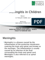 Meningitis in Children