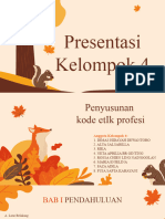 Penyusunan Kode Etik Profesi