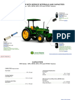 5015 Series 5415 5415H 5615 5715 and 5715HC Tractors Filter Overview With Service Intervals and Capacities