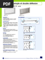 Grille Ext rieure GLA France Air PDF M taux Mat riaux