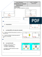 Fiche Élève4 L'intensité Du Courant Électrique