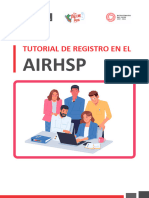 Tutorial de Registro en El AIRHSP
