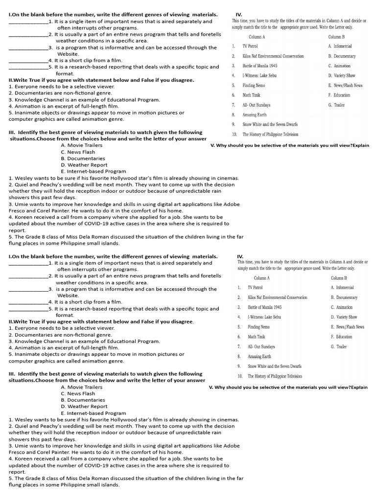 Quiz 2 | PDF | Documentary Film | Graphics