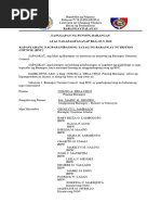 BNC Minutes 1ST QUARTER 2025 | PDF
