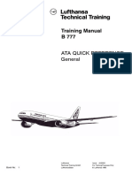 B777 Quick Reference
