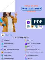 Full Stack Web Developer Brochure