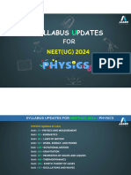 NEET PPT Physics Syllabus