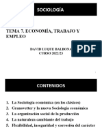 TEMA 7 Economía Trabajo y Empleo - 2023